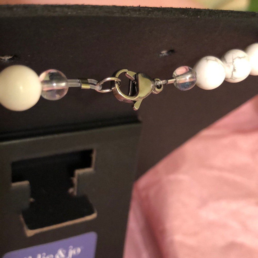 Agate And Amazonite Statement Necklace - image 2